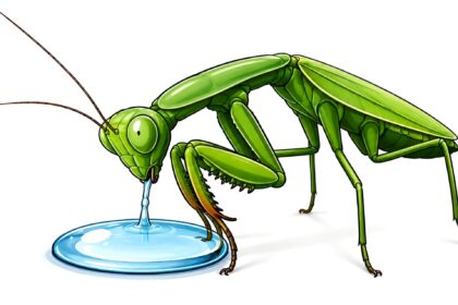 Do Praying Mantises Drink Water?
