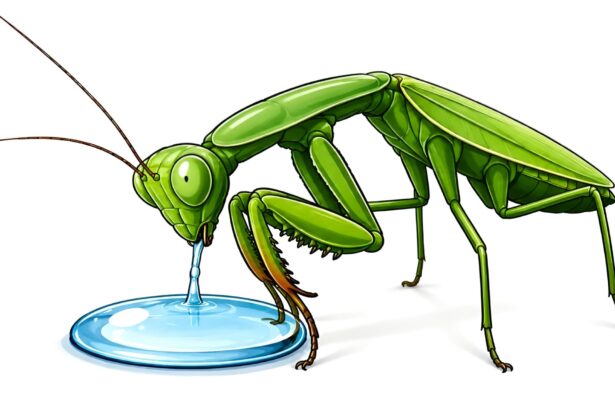 Do Praying Mantises Drink Water?
