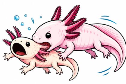 are axolotls cannibals
