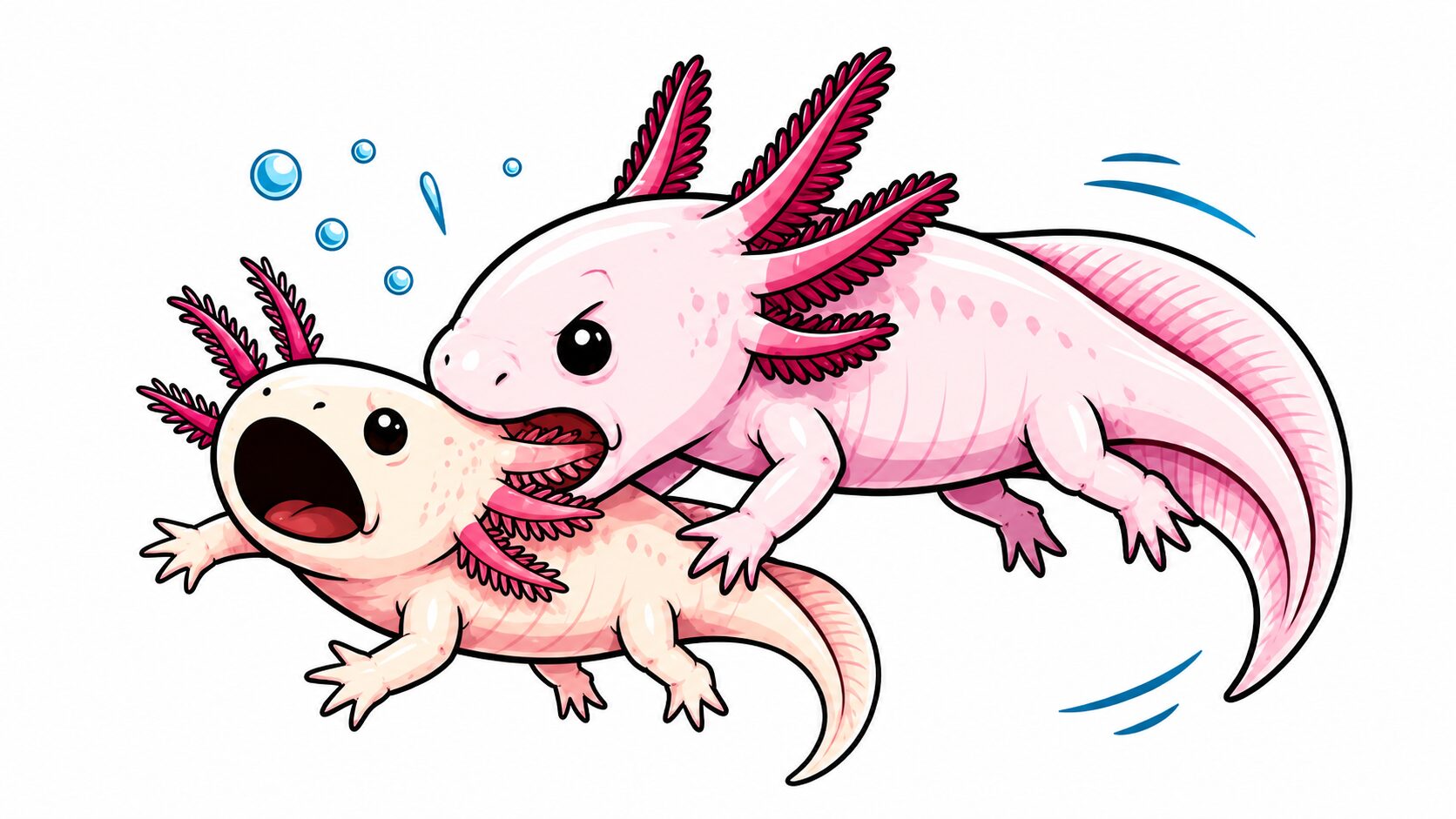 are axolotls cannibals