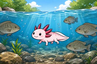are axolotls freshwater or saltwater animals