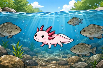 are axolotls freshwater or saltwater animals