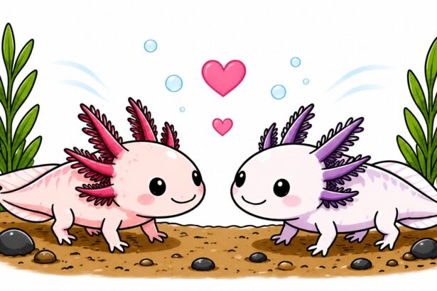how do axolotls mate