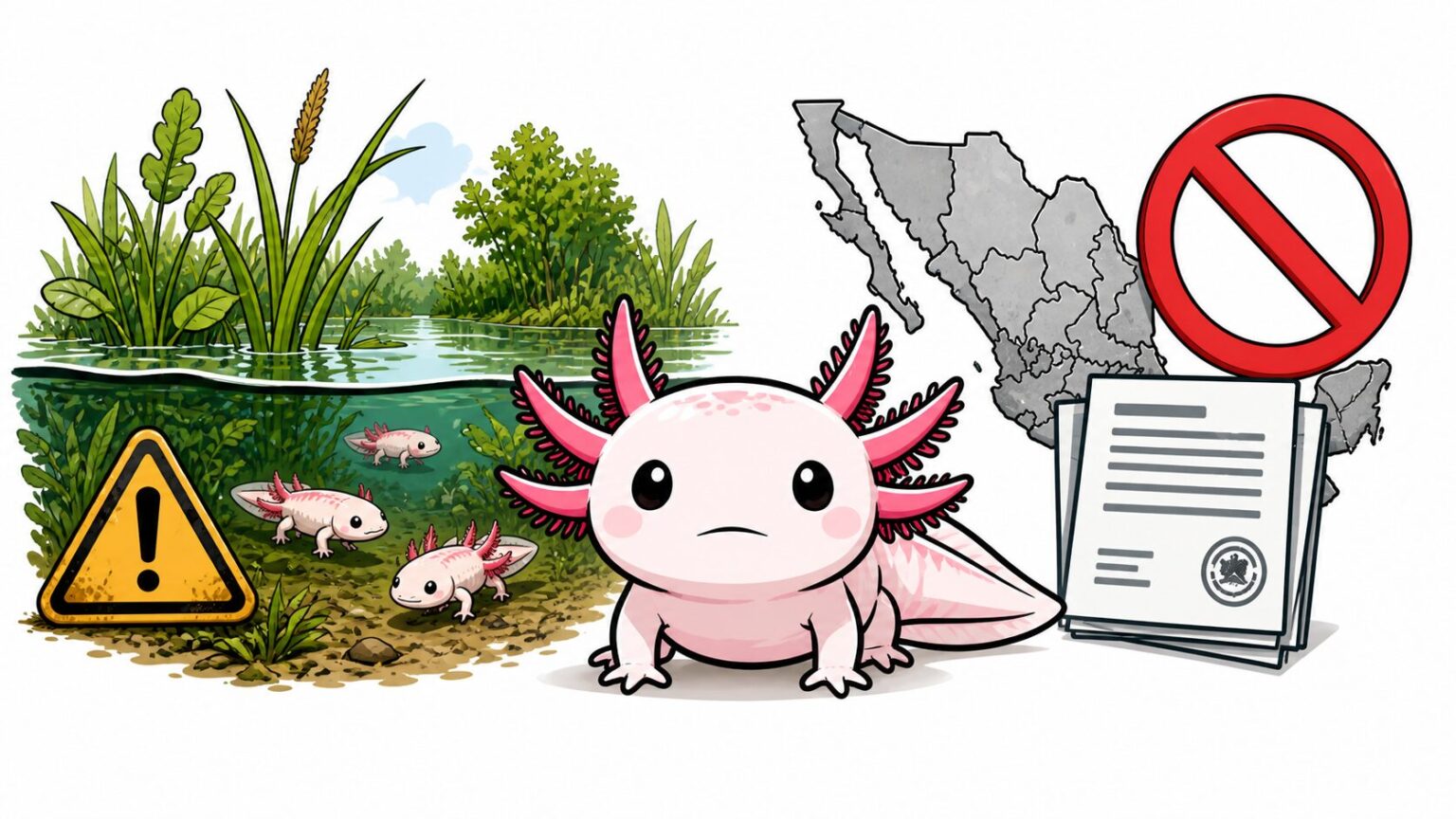 why are axolotls illegal in some places