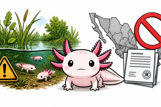 why are axolotls illegal in some places